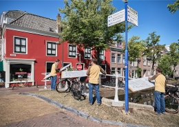 straattekenaar delft